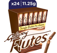 Galaxy Flutes Chocolate Twin Fingers 24 x 11.25 g Lulu Hypermarket