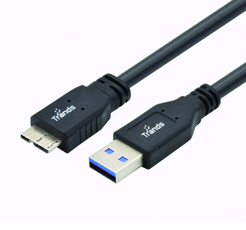 Trands USB 3.0 A Male to Micro B Male Cable 1 Meter CA258