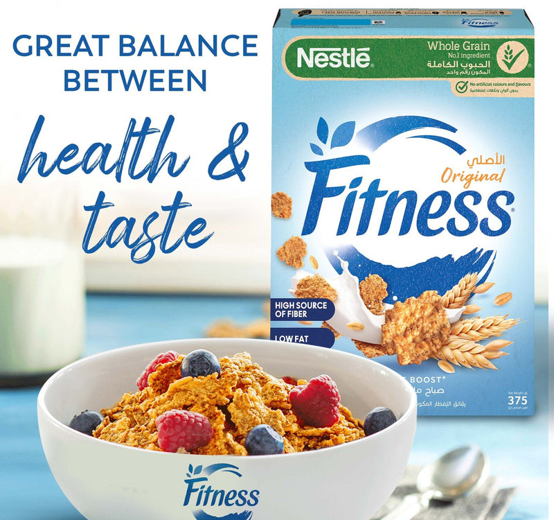 Nestle Fitness Original Breakfast Cereal 375 g