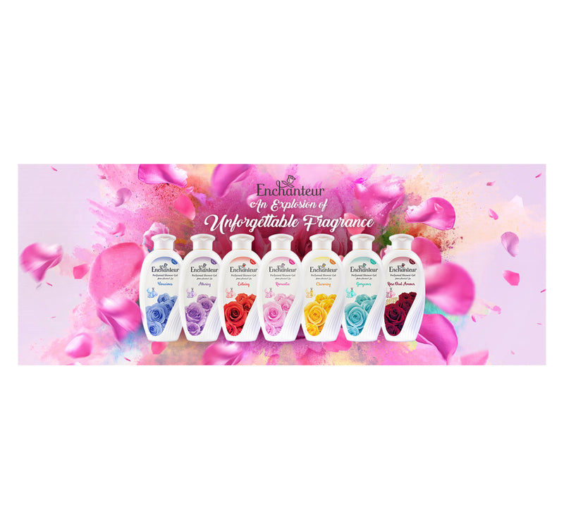 Enchanteur Satin Smooth Romantic Lotion with Aloe Vera & Olive Butter 250 ml