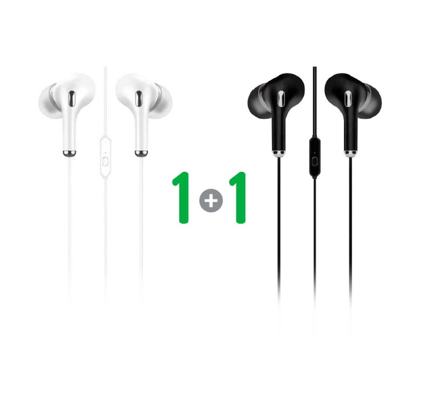 Iends 1 + 1 Stereo Earphone Bundle Offer BD839 Lulu Hypermarket