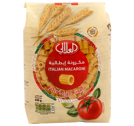 Al Alali Italian Macaroni Paternostro Rigato 450 g Lulu Hypermarket