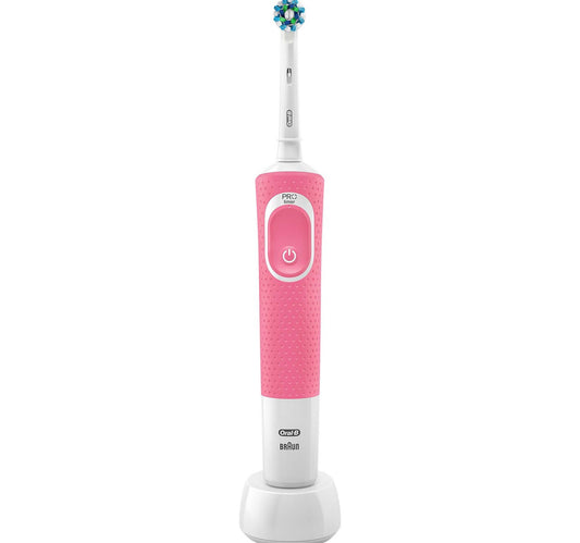 Oral-B Vitality Plus 3DWhite Rechargeable Electric Toothbrush D100.413.1 Pink