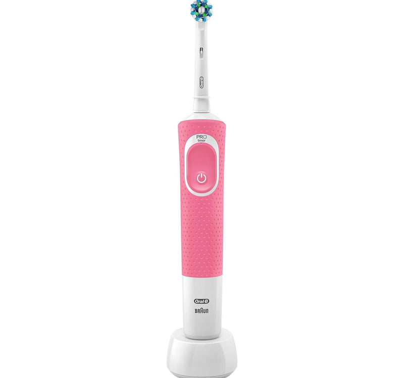 Oral-B Vitality Plus 3DWhite Rechargeable Electric Toothbrush D100.413.1 Pink
