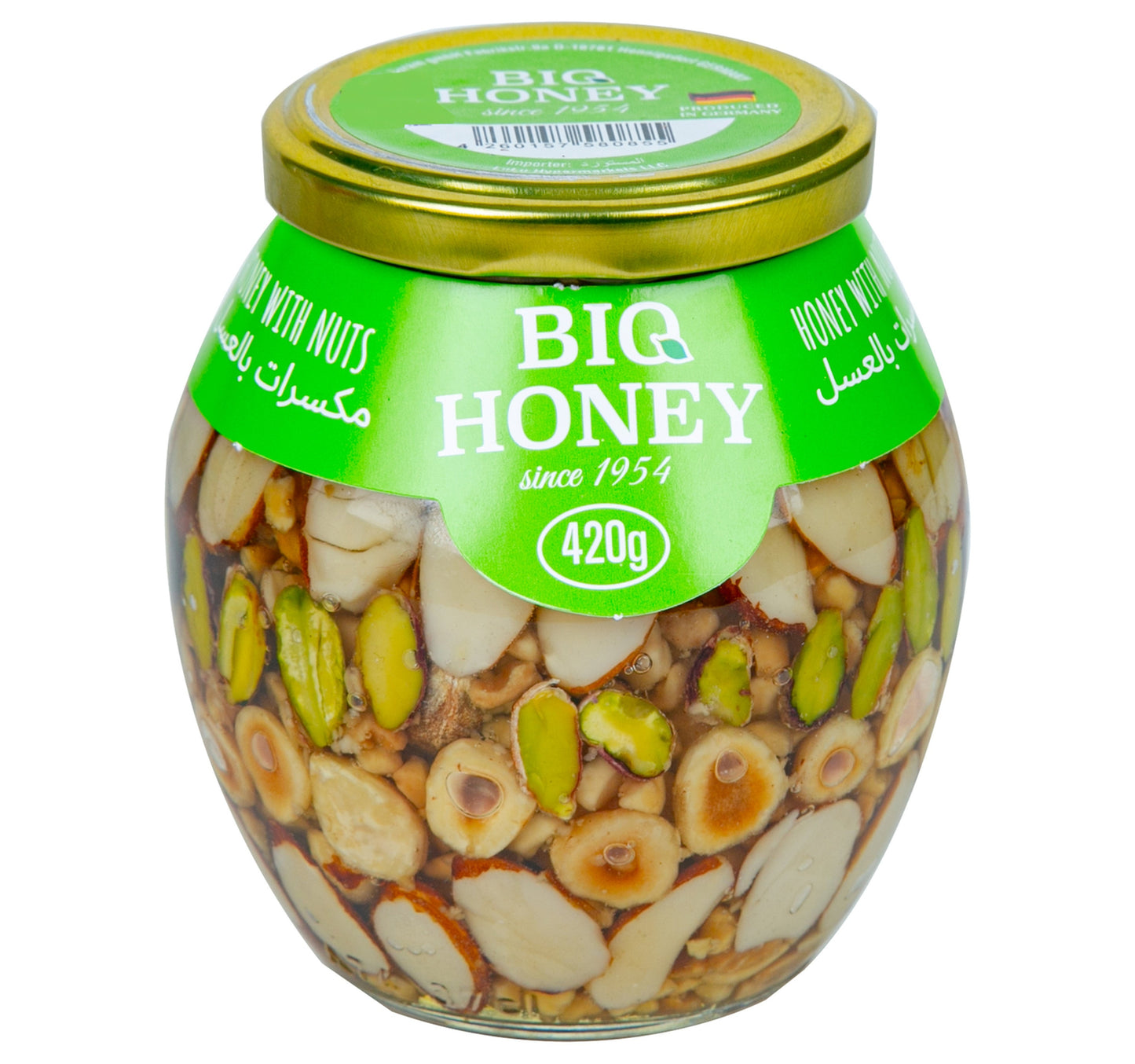 Bio Honey Honey With Nuts 420 g