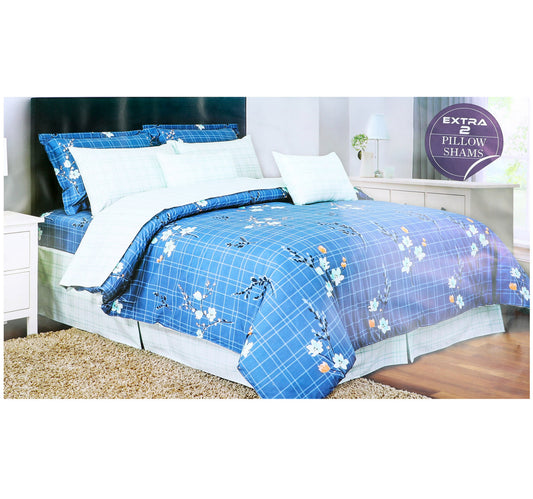 Cannon Comforter Queen 4pcs Set 180TC Assorted 1pc