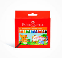 Faber-Castell Jumbo Wax Crayons 12 Pieces