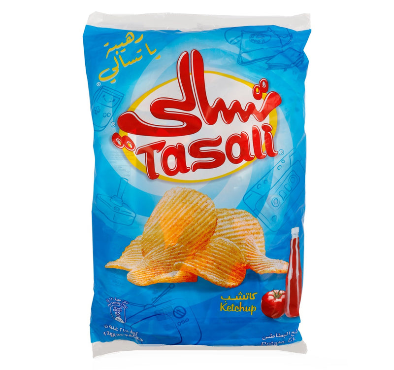 Tasali Potato Chips Ketchup 21 x 12 g