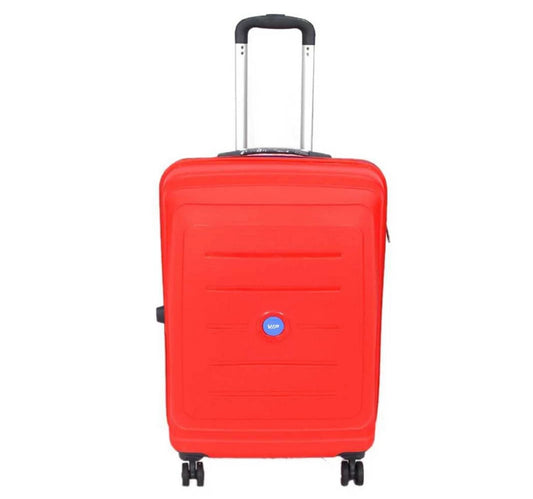 VIP 4Wheel Hard Trolley Manama Gold 67cm Red