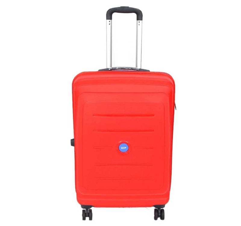 VIP 4Wheel Hard Trolley Manama Gold 67cm Red