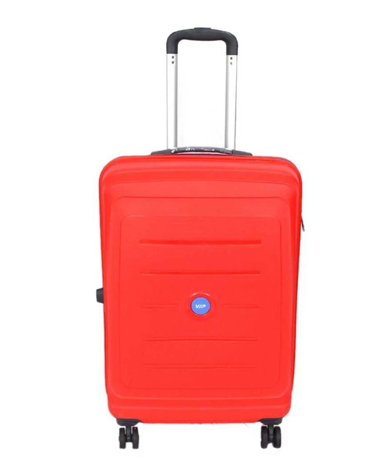 VIP 4Wheel Hard Trolley Manama Gold 67cm Red