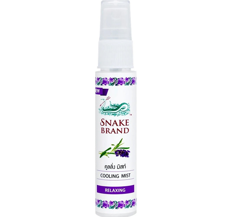 Snake Brand Prickly Heat Lavender Relaxing Cooling Mist 30 ml