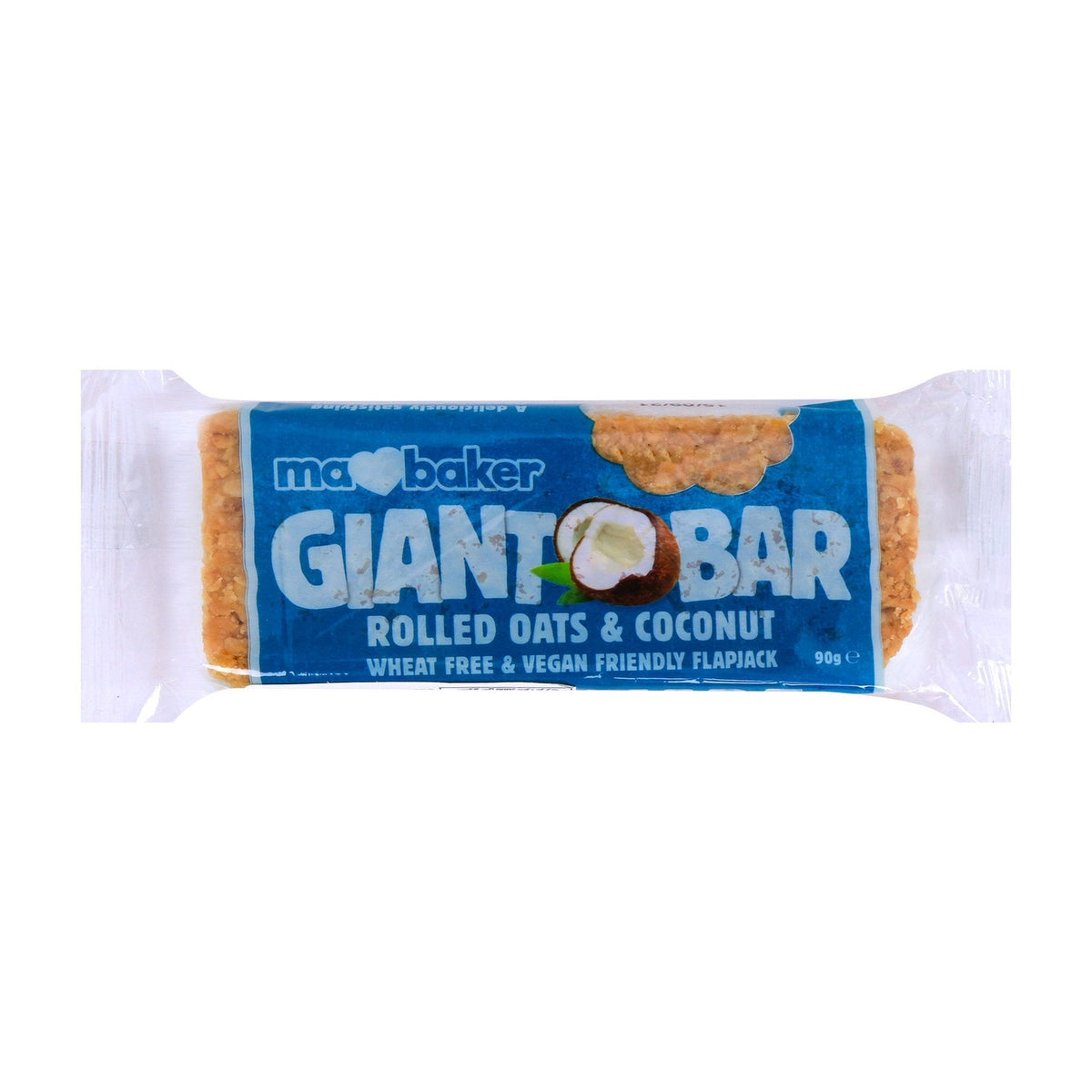 Ma Baker Giant Bar Rolled Oats & Coconut 90 g Lulu Hypermarket