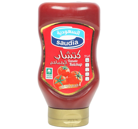 Saudia Tomato Ketchup Squeeze 510 g Lulu Hypermarket