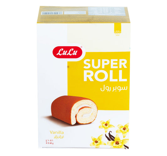 LuLu Super Roll Vanilla 6 x 60 g