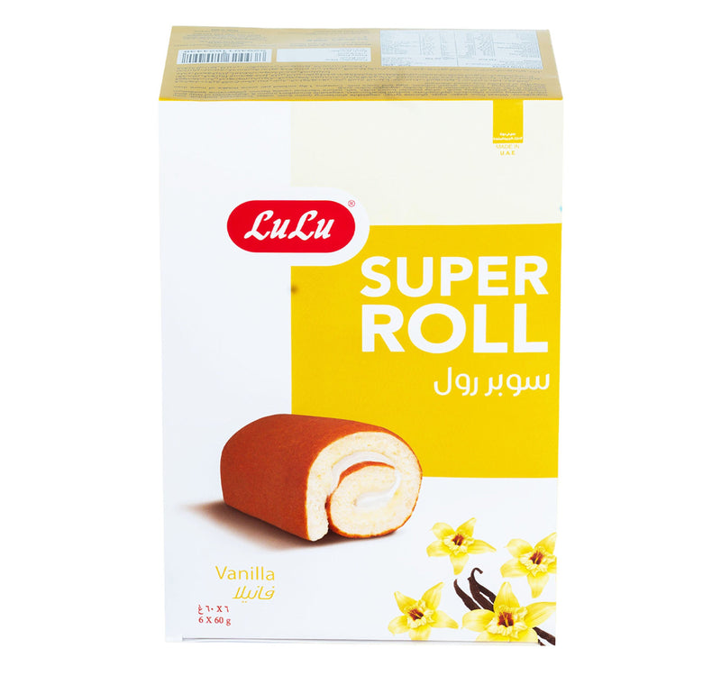 LuLu Super Roll Vanilla 6 x 60 g