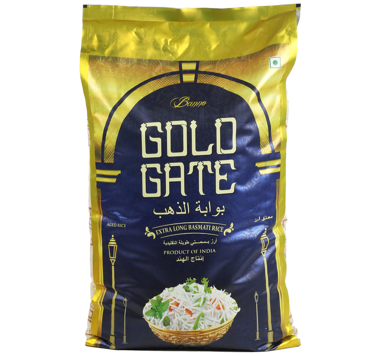 Gold Gate Indian Basmati Rice 20 kg