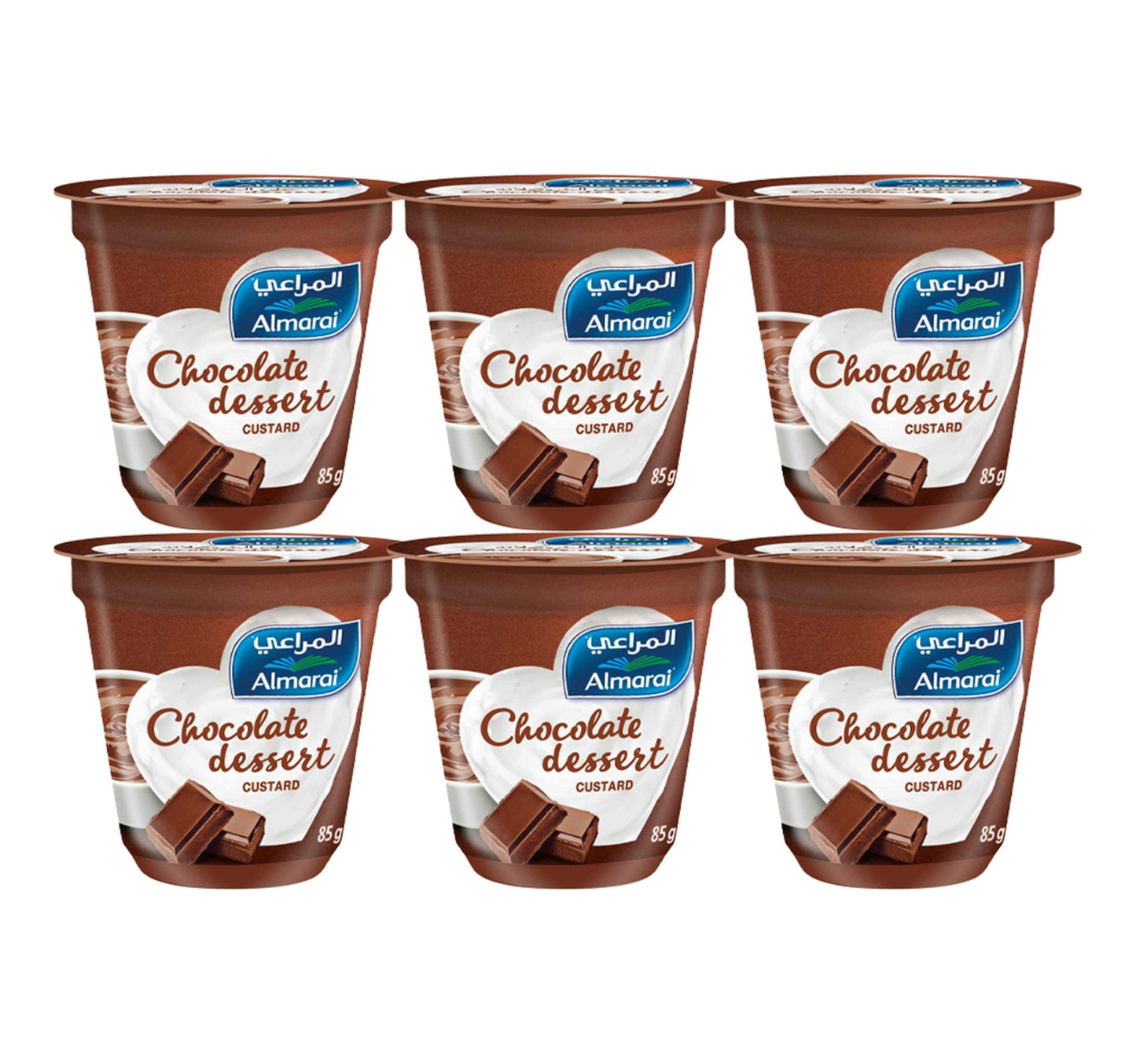 Almarai Chocolate Dessert Custard 6 x 85 g Sultan Center