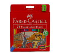 Faber-Castell Classic Colour Pencils 24pcs 115854