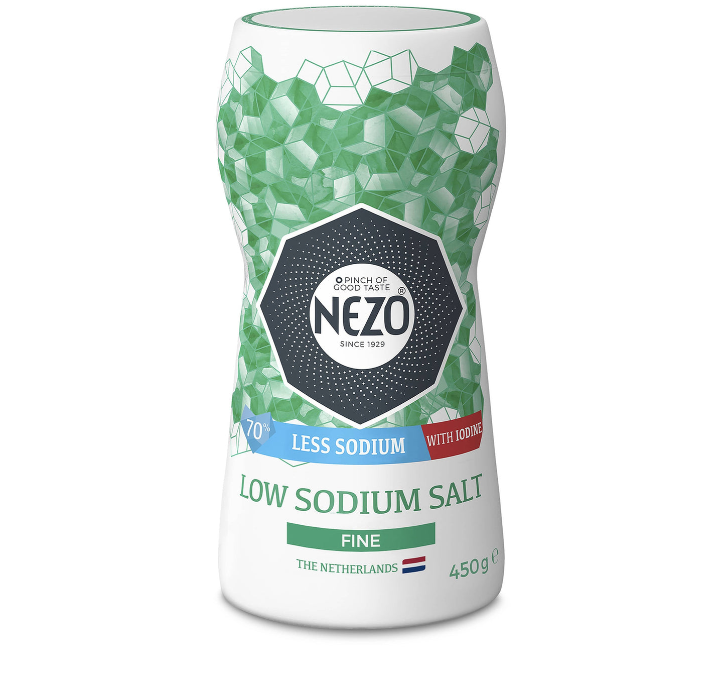 Nezo Fine Low Sodium with Iodine Salt 450 g