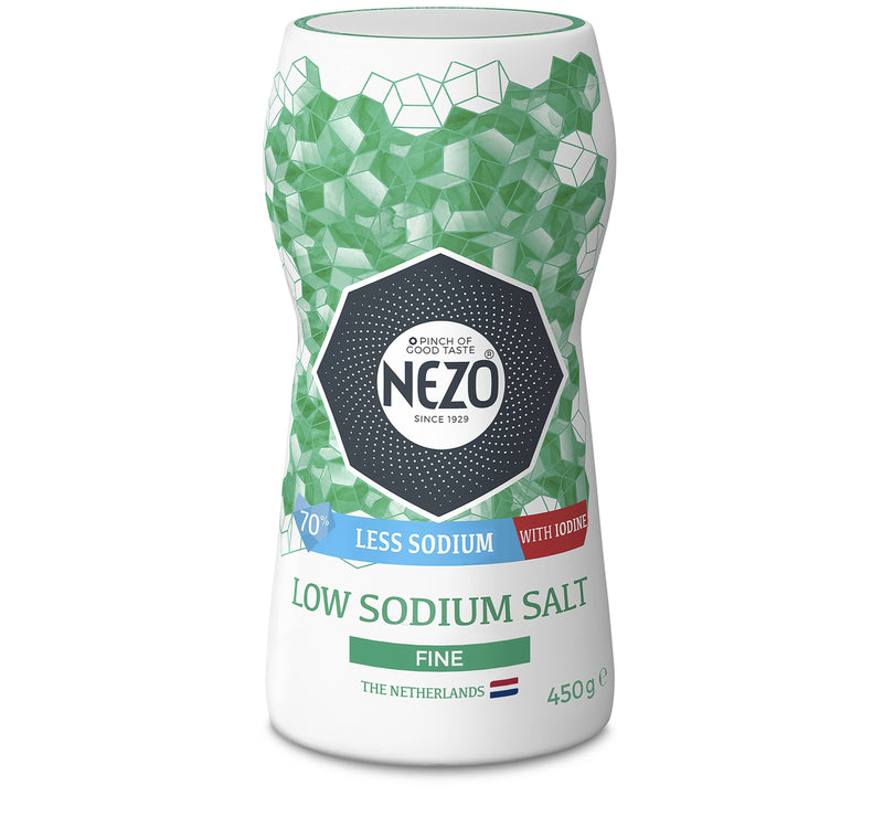 Nezo Fine Low Sodium with Iodine Salt 450 g