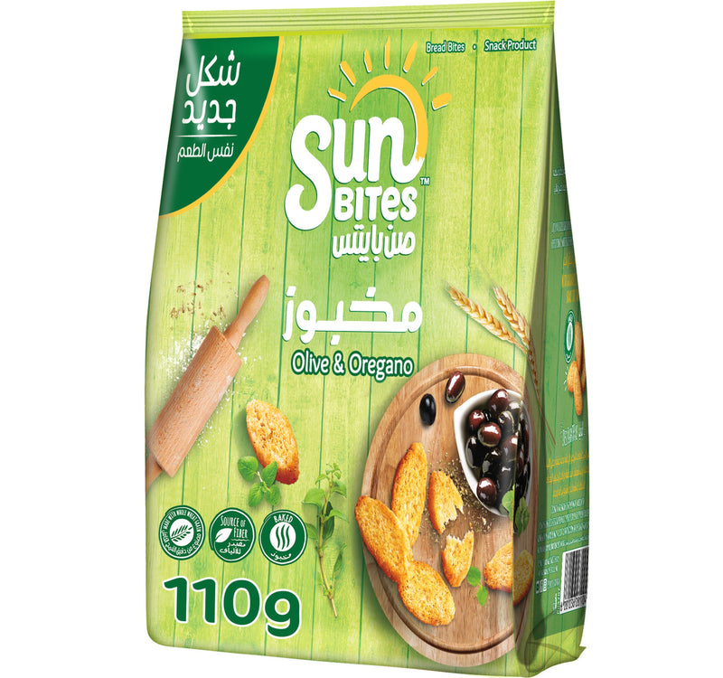 Sunbites Olive & Oregano Bread Bites 110 g
