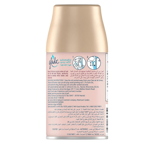 Glade Automatic Refill Blooming Peony & Cherry Value Pack 2 x 269 ml