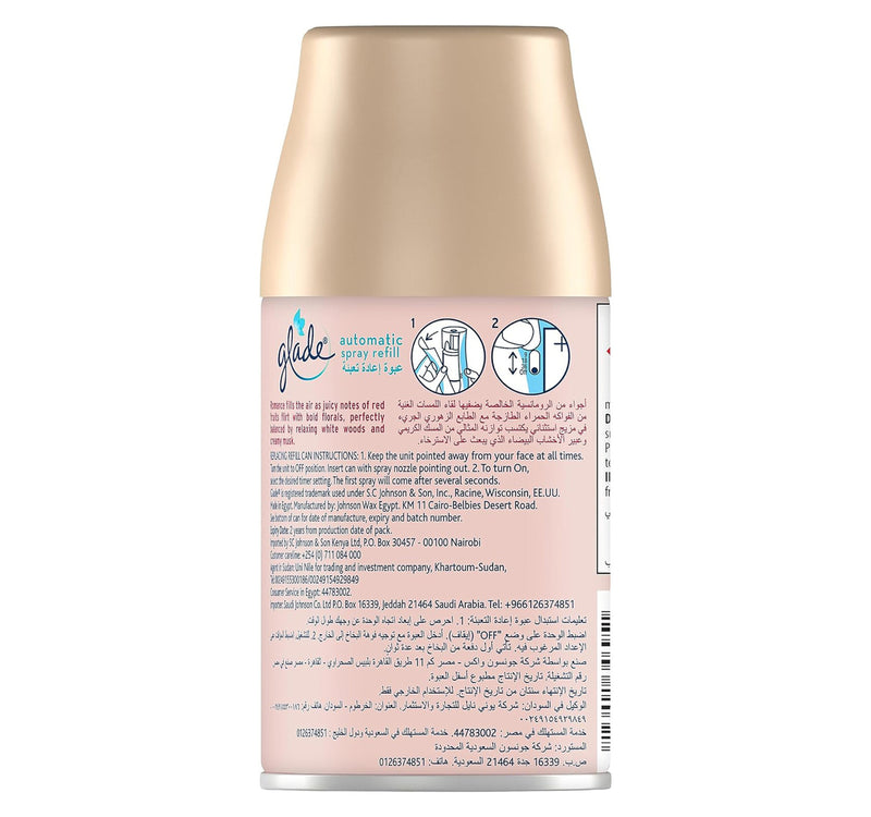 Glade Automatic Refill Blooming Peony & Cherry Value Pack 2 x 269 ml