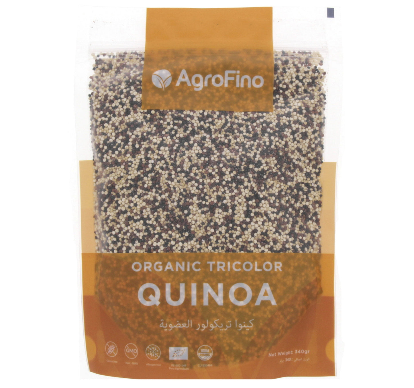 Agrofino Organic Tricolor Quinoa 340 g