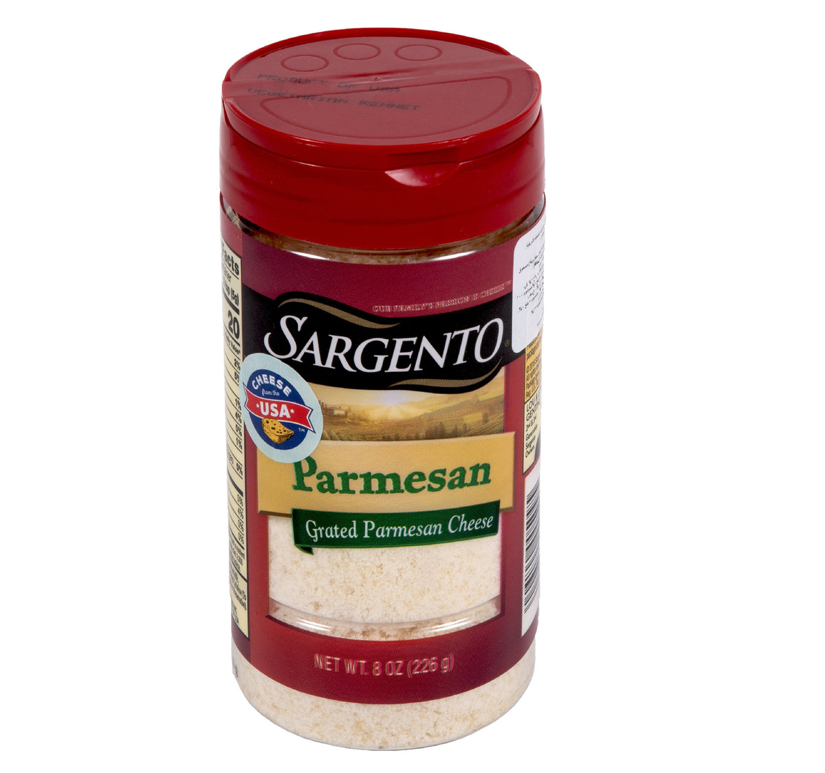 Sargento Grated Parmesan Cheese 226 g Lulu Hypermarket