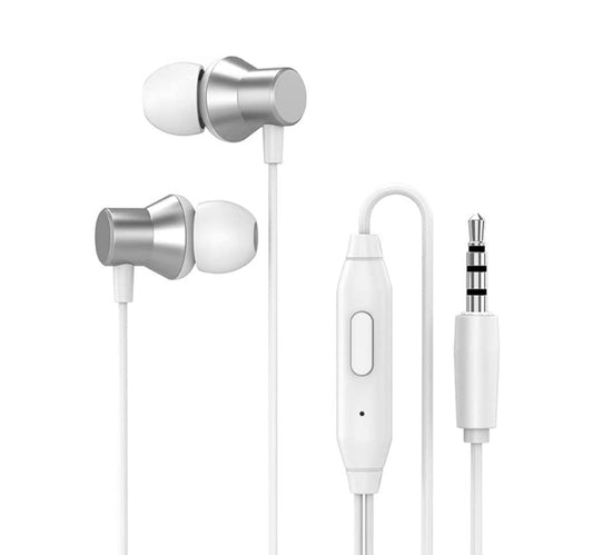 Lenovo 3.5mm In-Ear Wired Earphone HF130 (White) Lulu Hypermarket