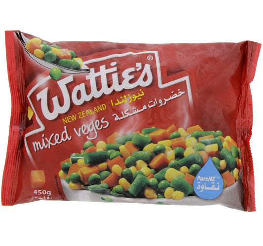 Watties New Zealand Mixed Veges 450 g Lulu Hypermarket