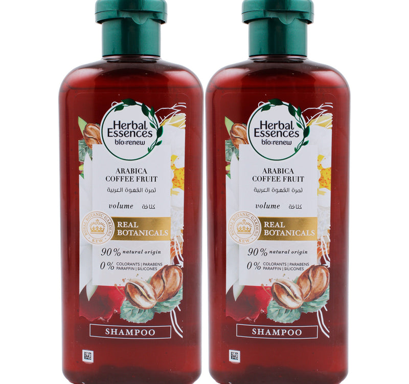 Herbal Essences Arabica Coffee Fruit Shampoo 2 x 400 ml