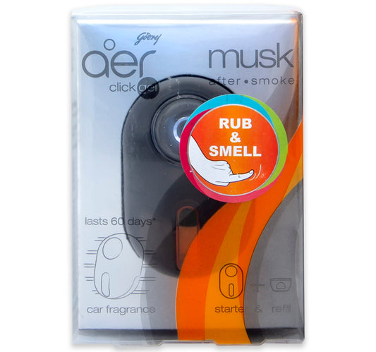 Aer Twist Gel Car Fragrance Musk 10 g