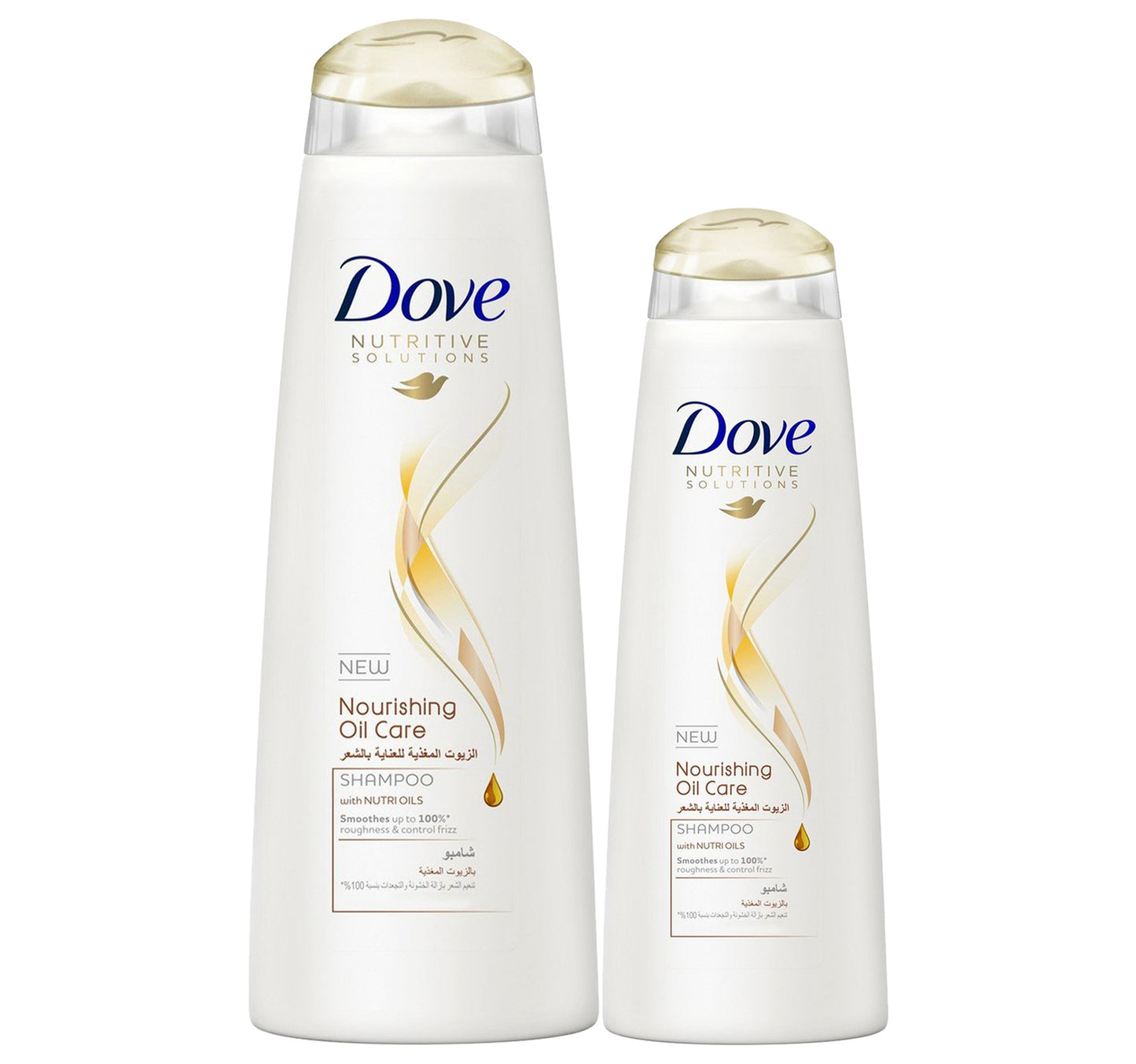 Dove Nutrive Solutions Nourishing Oil Care Shampoo 400 ml + 180 ml