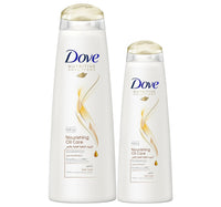 Dove Nutrive Solutions Nourishing Oil Care Shampoo 400 ml + 180 ml
