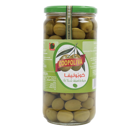 Coopoliva Green Olives 425 g Lulu Hypermarket