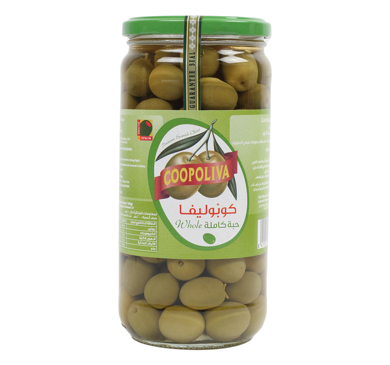 Coopoliva Green Olives 425 g Lulu Hypermarket
