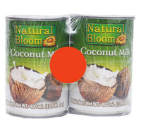 Natural Bloom Coconut Milk Value Pack 2 x 400 ml