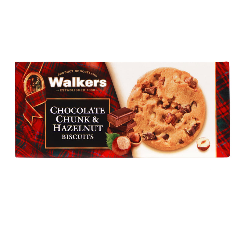 Walkers Chocolate Chunk & Hazelnut Biscuits 150 g