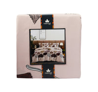 Maple Leaf Fitted Sheet 180 x 200cm Assorted