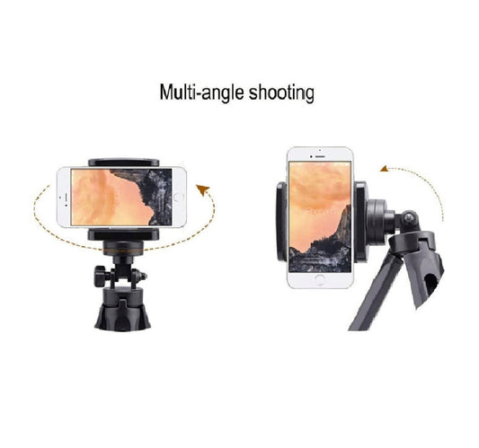 Iends Mini Tripod Bracket for iPhone and Android Smartphones ST545, Black