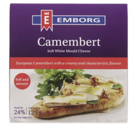 Emborg Camembert Soft White Mould Cheese 125 g Lulu Hypermarket