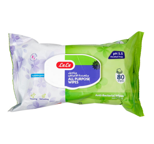 LuLu All Purpose Wipes 80pcs
