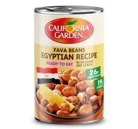 California Garden Canned Fava Beans Egyptian Recipe 450 g Lulu Hypermarket