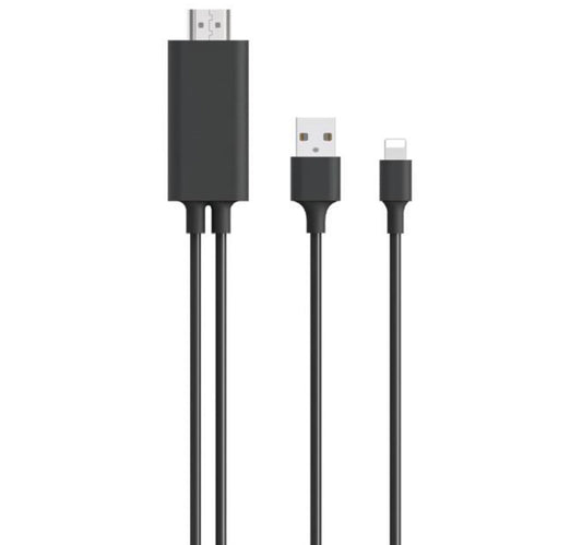 Trands HDMI Adapter Cable Lightning to HDMI Cable for iOS devices CA3174