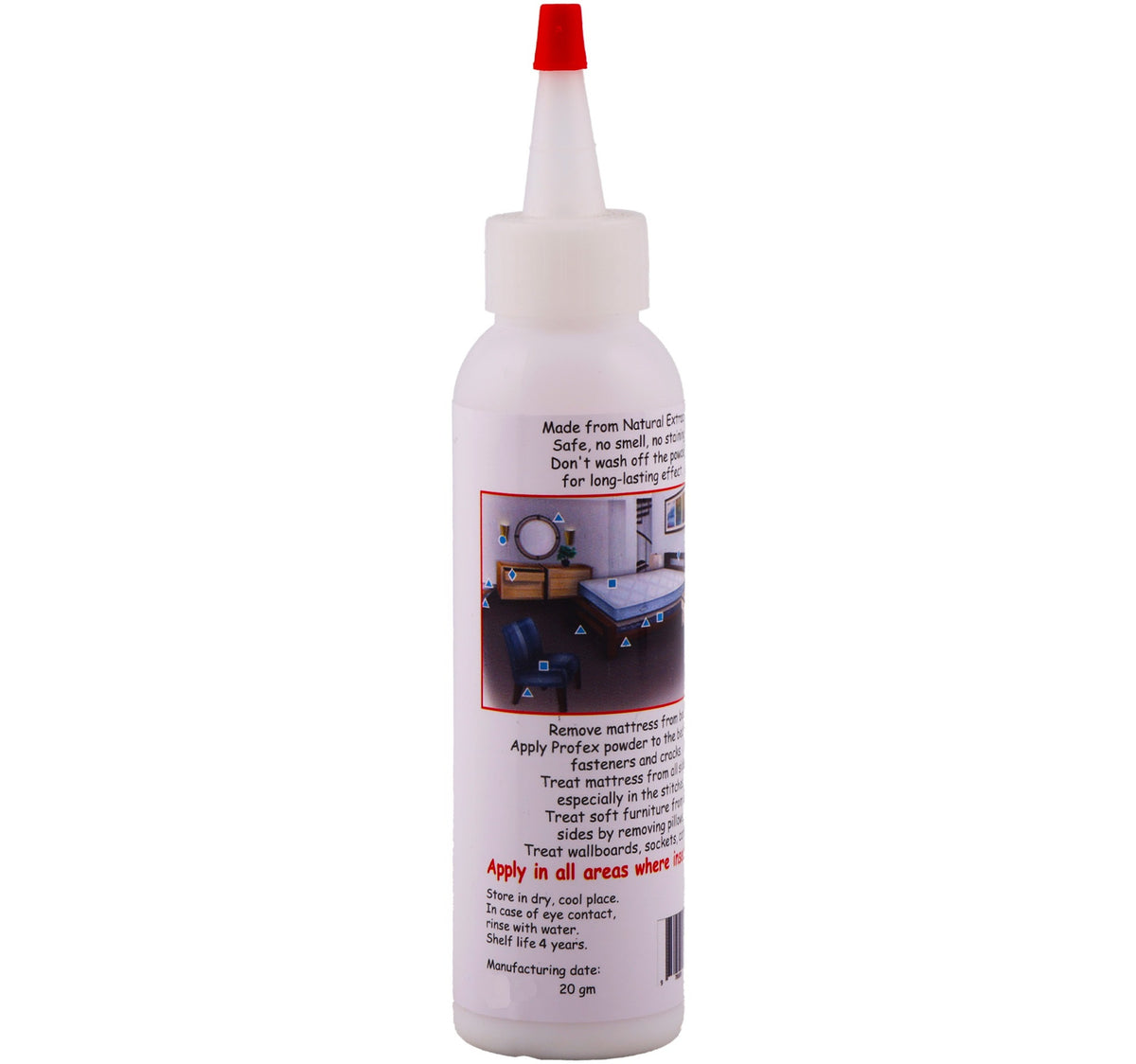 Profex Bed Bugs & Eggs Killer Powder 20 g