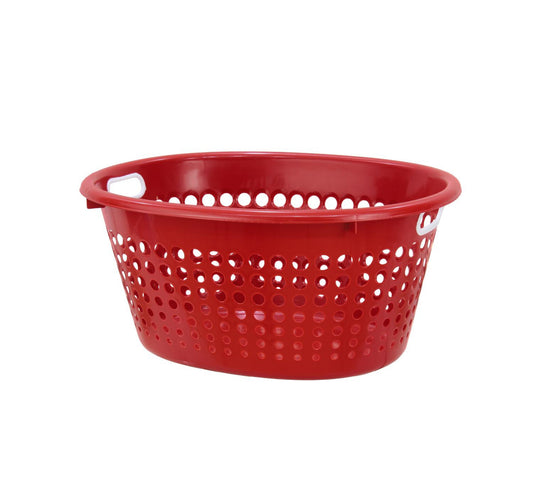 Century Polypropylene Oval Laundry Basket, 23L, Assorted, 411C