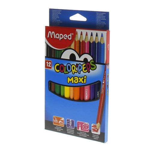Maped Jumbo Color Pencil 834010 12Pc