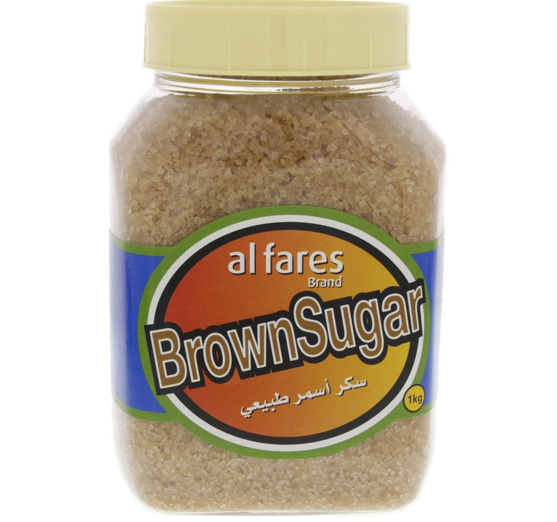 Al Fares Brown Sugar Jar 1 kg Lulu Hypermarket